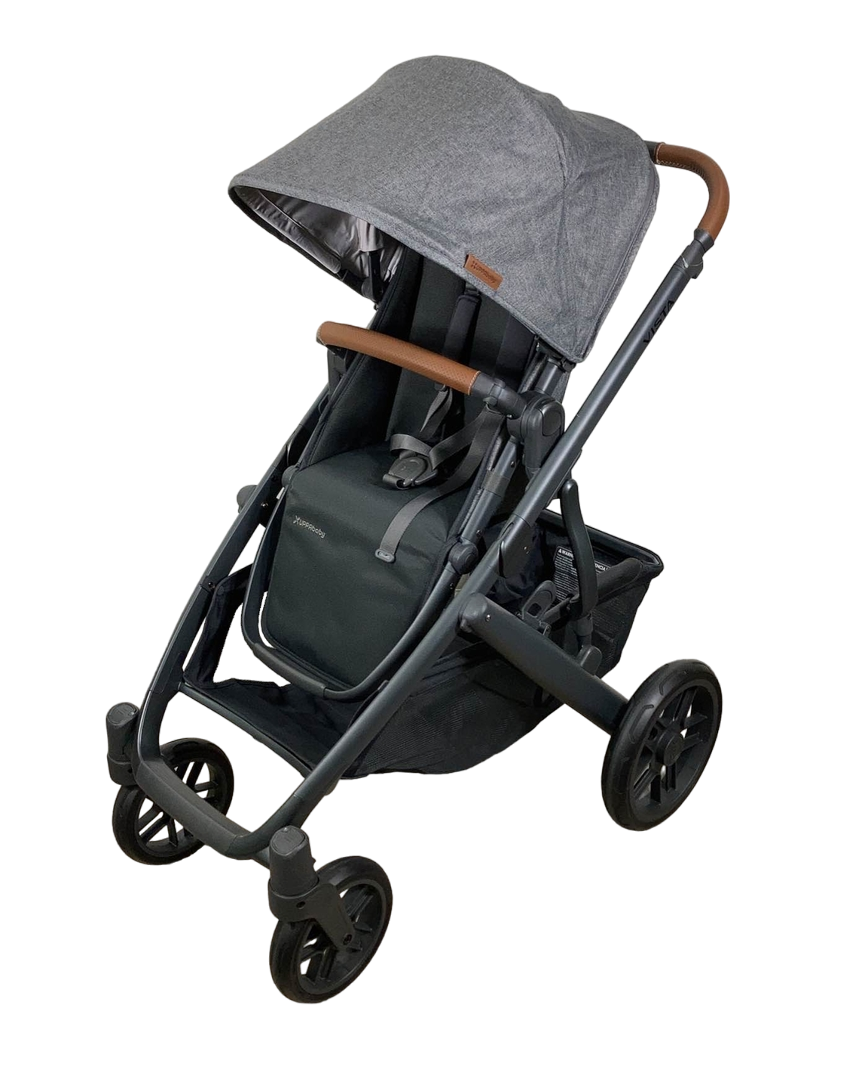 UPPAbaby VISTA V2 Stroller, 2022, Jordan (Charcoal Melange)
