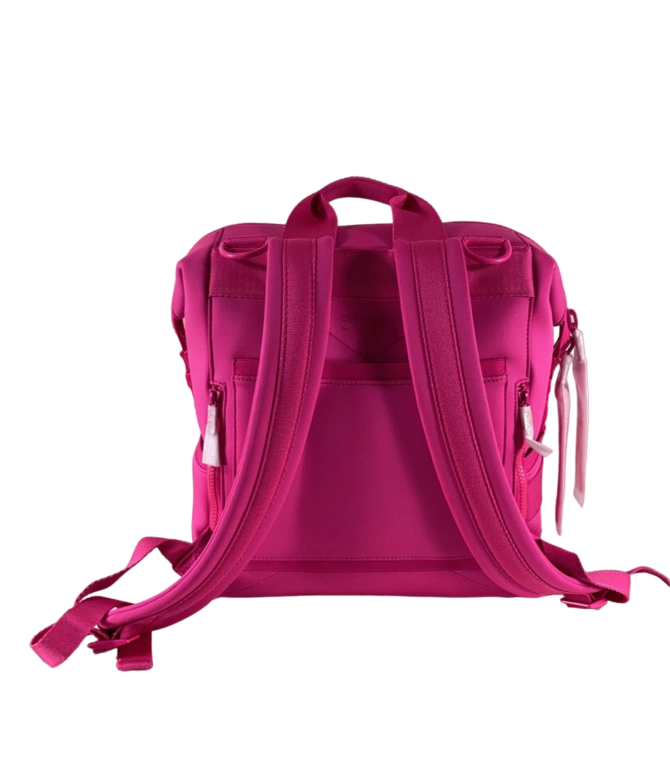  Dagne Dover Indi Diaper Backpack Medium, Hottest Pink