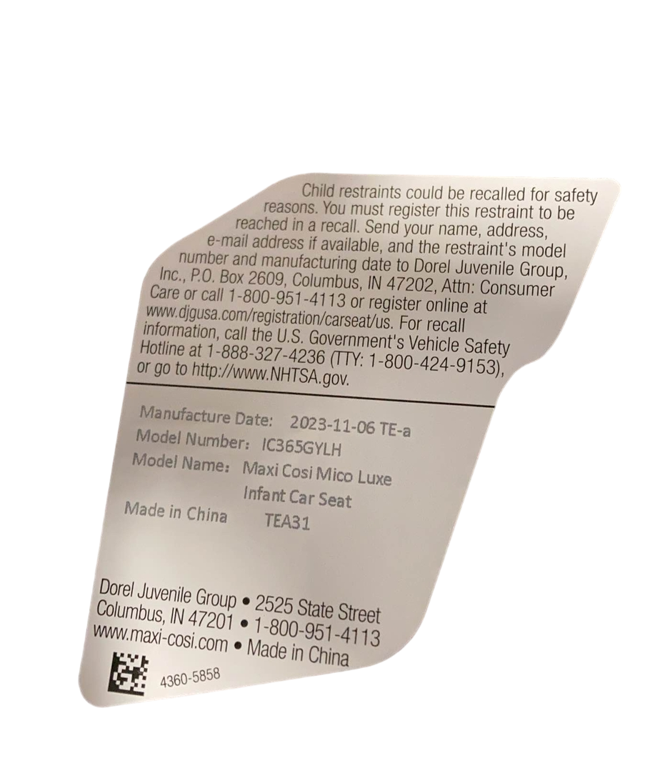  Maxi-Cosi Mico Luxe Infant Car Seat, Stone Glow, 2023