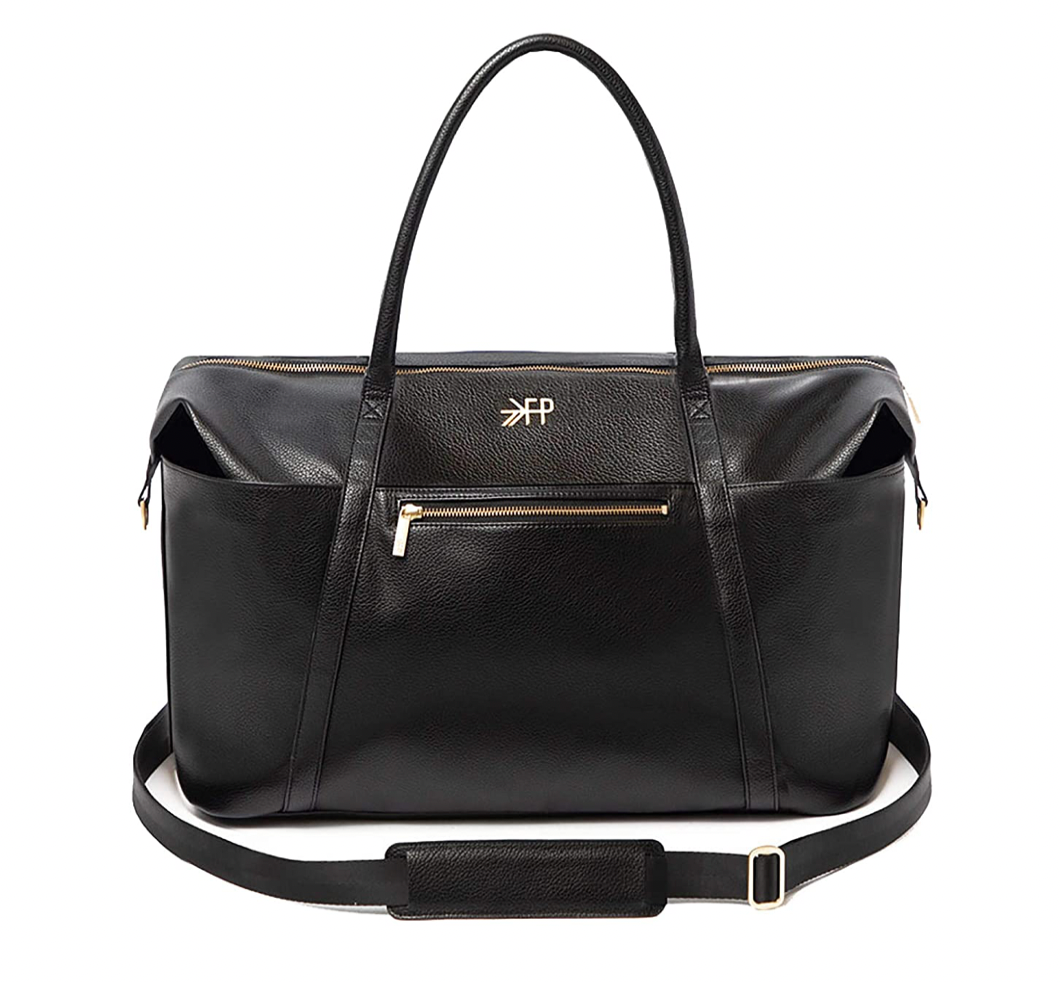  Freshly Picked Weekender Diaper Bag, Ebony