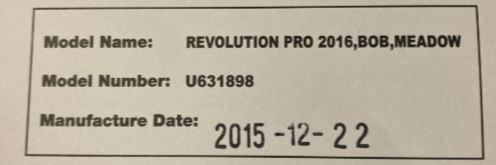  BOB Revolution Pro Stroller, 2015, Meadow