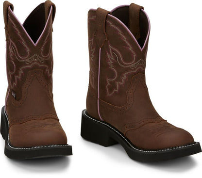 Justin Ladies Gypsy Gemma 8" Round Toe Western Boots