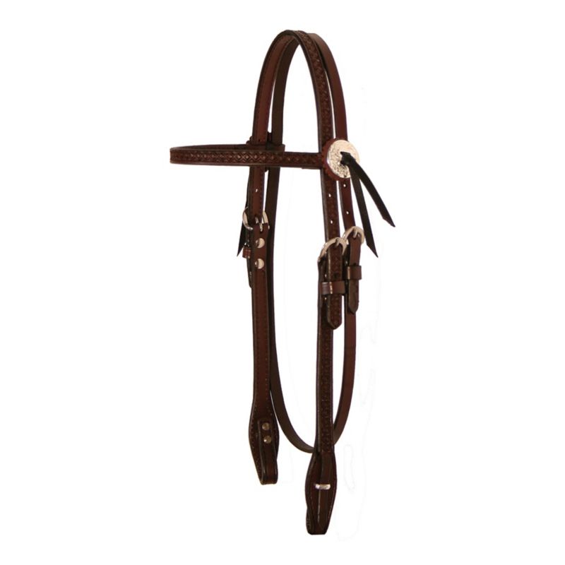Circle Y Goodnight Diamond Tool Headstall – Tough & Timeless