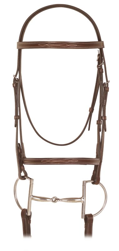 Camelot Gold Fancy Raised Bridle
