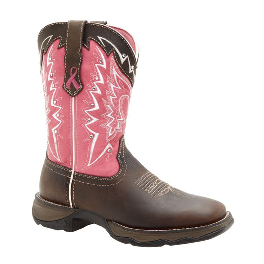 Durango Ladies Pink Ribbon Western Boots
