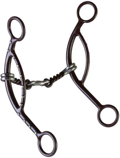 Westen AT Dot Dogbone Long Sliding Gag Bit