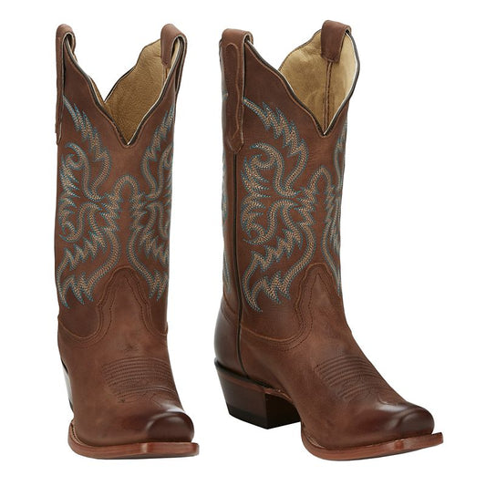 Nocona Women's Fashion Print 11" Tan Boots