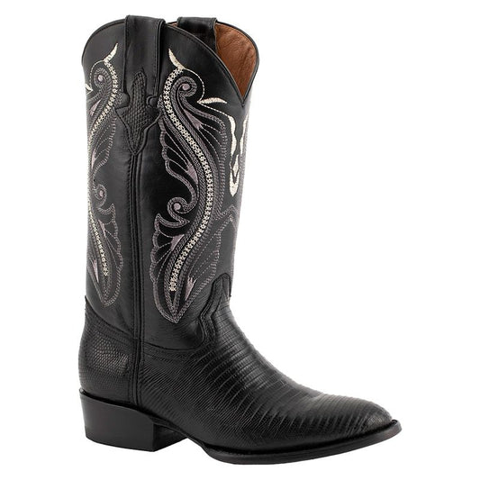 Ferrini Mens Teju Lizard Round Toe Western Boots