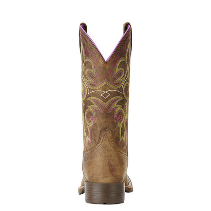 Ariat Ladies Hybrid Rancher Square Toe Brown Boot