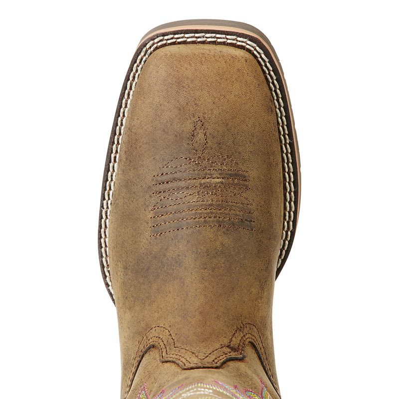 Ariat Ladies Hybrid Rancher Square Toe Brown Boot