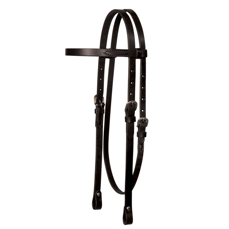 Circle Y 5/8in Single Ply Browband Headstall