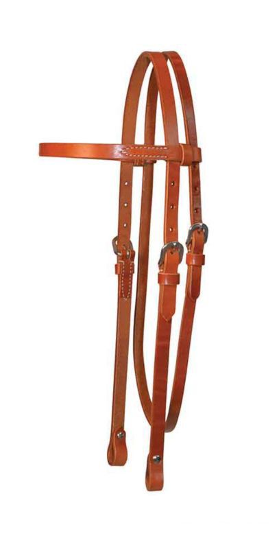 Circle Y 5/8in Single Ply Browband Headstall