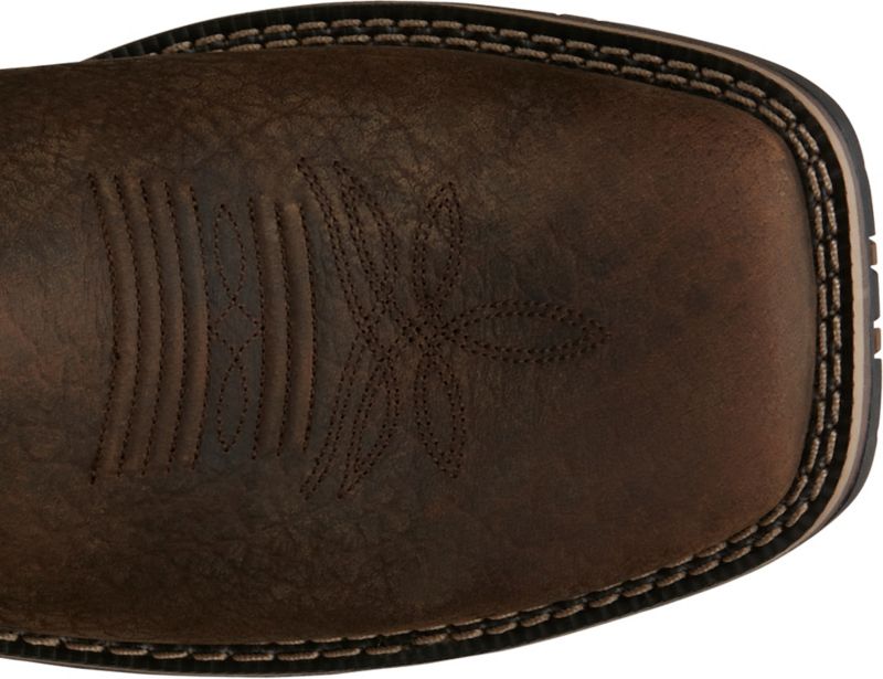 Justin Men's George Strait Fireman Square Toe Boots