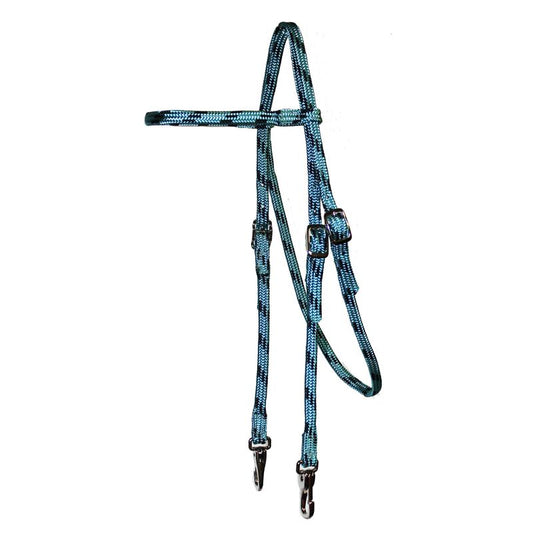 Triple E Soft Flat Browband Headstall w/Snaps