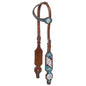 Silver Royal Ashton Single Ear Headstall