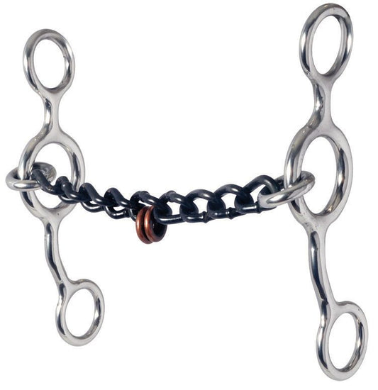Reinsman Jr Cowhorse Sweet Iron Small Chain Mouth Bit