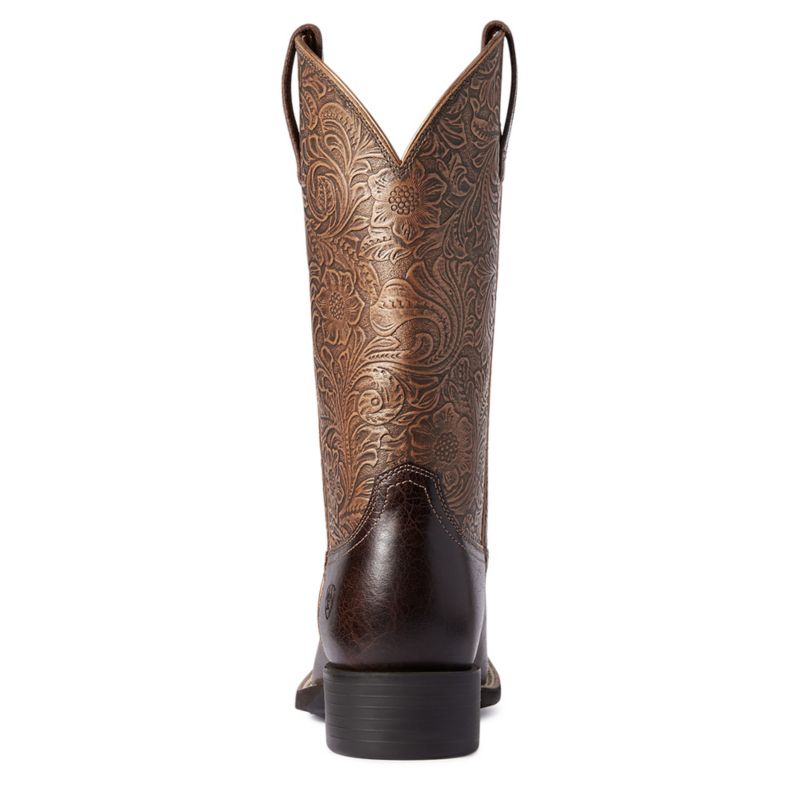 Ariat Ladies Round Up Square Toe Boots
