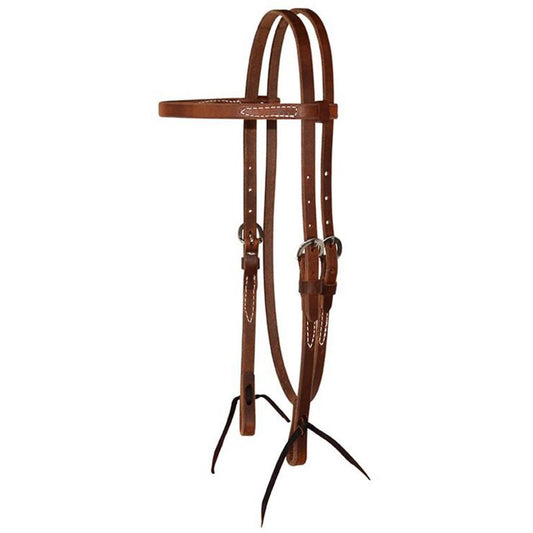 Reinsman 5/8" Single Ply Harness Browband Headstall