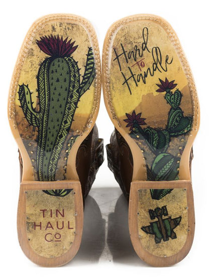 Tin Haul Ladies Cactooled Western Boots