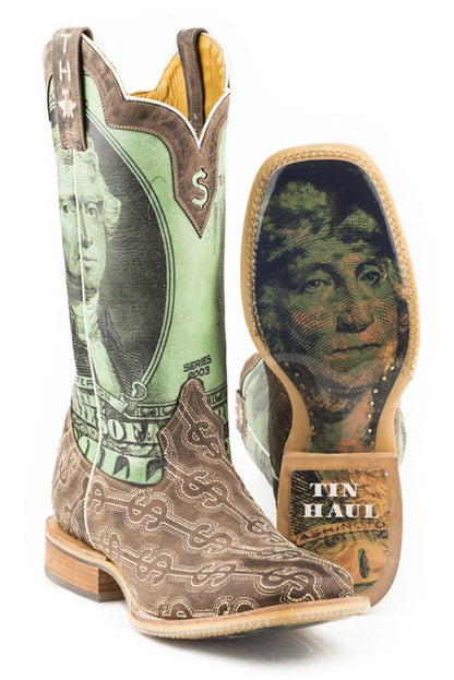 Tin Haul Men's Deuce Western Boots