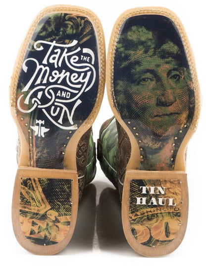 Tin Haul Men's Deuce Western Boots