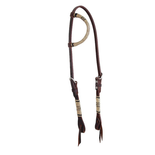 Oxbow Tack Rawhide Braided Chocolate Slip Ear – Artisan Craft