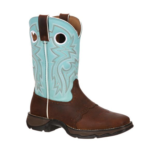 Lady Rebel Durango Powder n Lace Sq Boots