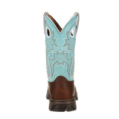 Lady Rebel Durango Powder n Lace Sq Boots