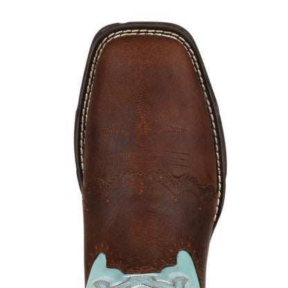Lady Rebel Durango Powder n Lace Sq Boots