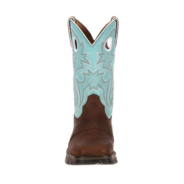 Lady Rebel Durango Powder n Lace Sq Boots