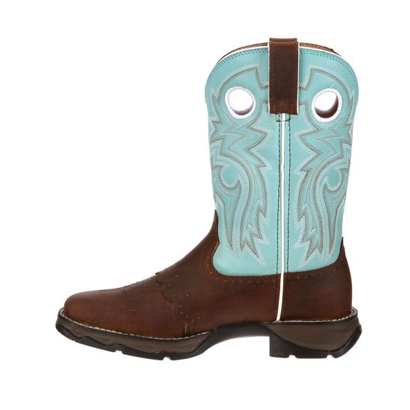 Lady Rebel Durango Powder n Lace Sq Boots