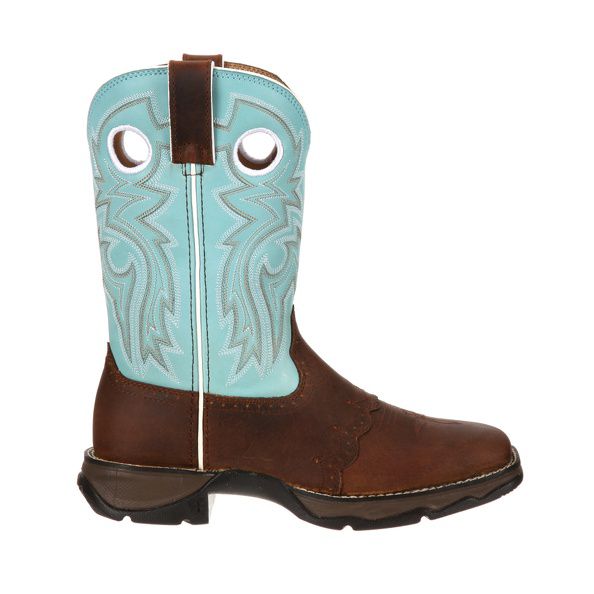 Lady Rebel Durango Powder n Lace Sq Boots