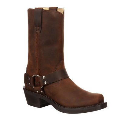 Durango Men's Brown Harness Square Toe Boots