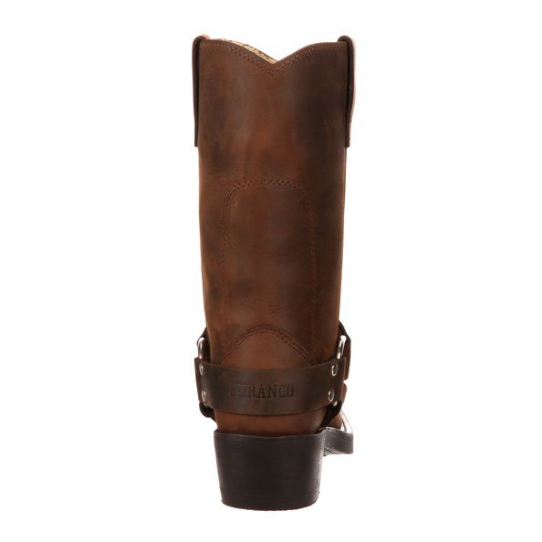 Durango Men's Brown Harness Square Toe Boots