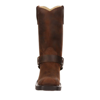 Durango Men's Brown Harness Square Toe Boots