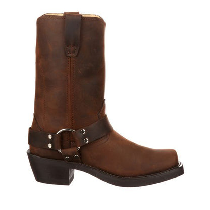 Durango Men's Brown Harness Square Toe Boots