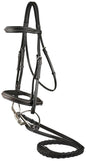 DaVinci Fancy Raised Comfort Bridle for English Riding