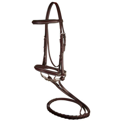 DaVinci Raised Pad Bridle/Lace Reins