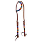 Circle Y Wrapped Bead One Ear Headstall