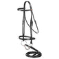 Silver Fox Laced Rein Snaffle Bridle