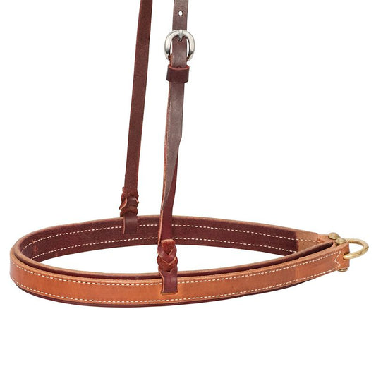 Cowboy Tack 1.25" Harness Overlay Latigo Noseband