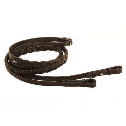 Tory 72in Laced Reins w/ Stud Hooks