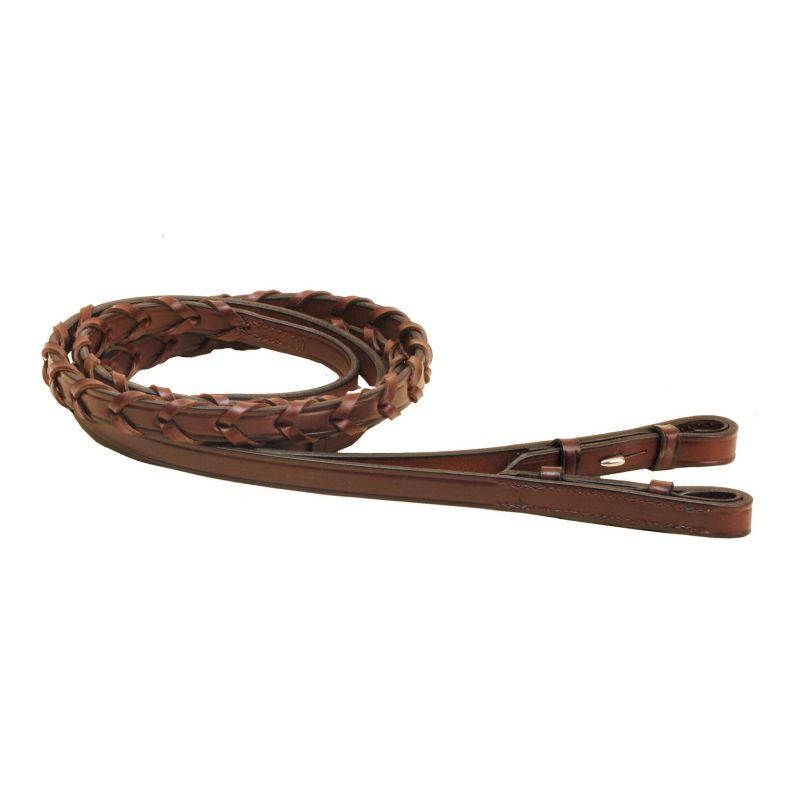 Tory 72in Laced Reins w/ Stud Hooks