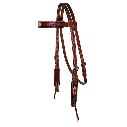 Professionals Choice Arrowhead Browband Headstall