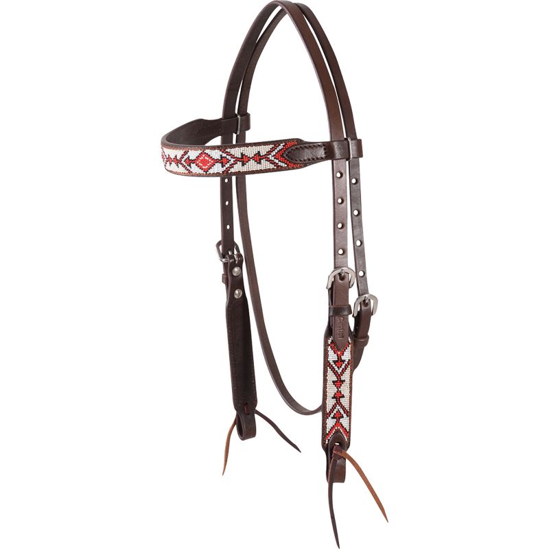 Cashel Beaded Browband Headstall