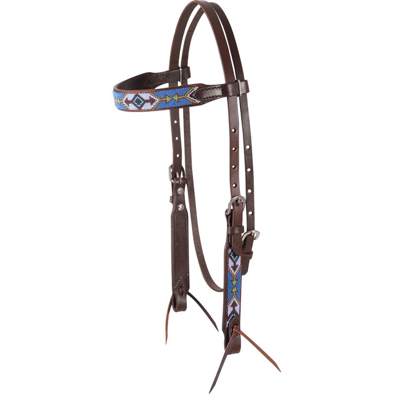 Cashel Beaded Browband Headstall