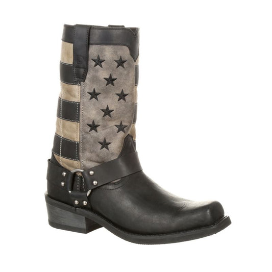 Durango Mens Faded Flag Snoot Boots