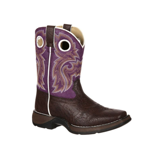 Durango Big Kids Square Toe Western Boots