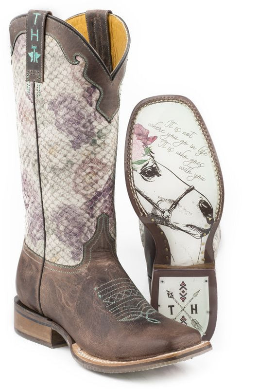 Tin Haul Ladies Rosealiscious Western Boots