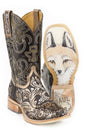 Tin Haul Ladies Golden Horns Western Boots